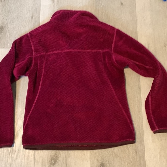 Patagonia Re-tool Snap T Fleece Pullover Magenta Purple Womens Sz S Jacket - Picture 10 of 10